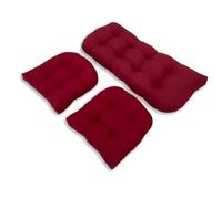 kesurpae Ensemble de Coussins pour Foyer offrant Confort,Bordeaux