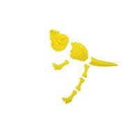 kesurpae Ensemble de Jouets de Plage avec modèles Dinosaures en Sable et Accessoires. Un Jeu captivant pour Construire des modèles Dinosaures et s'amuser dans Le Sable. Jouets squelettes en