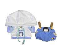 kesurpae Ensemble éducatif pour poupée Fille avec Haut à Manches Courtes et Pantalon, idéal pour stimuler la créativité et l'exploration. Parfait pour Habiller Les Enfants.