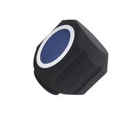 kesurpae Filtre anti-réflexion pour microphone, bonnette anti-vent en mousse, conçu pour une capture efficace de la voix humaine, pour une utilisation en studio, intérieur et extérieur, Bleu