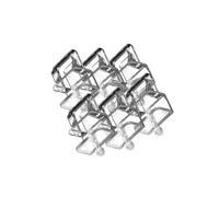 kesurpae Guide de Fixation pour Filet d'aquarium empêchant Les Poissons de Sauter et Mourir. Support Filet d'aquarium Rechange avec Clip Anti-évasion.