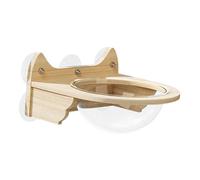 kesurpae Hamac pour Chat avec fenêtre intégrée, offrant pour aux Chats Une Vue imprenable et Une lumière du Soleil relaxante. Supportant Le Poids des Animaux de Compagnie, ce hamac Offre Un