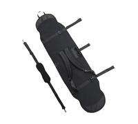 kesurpae Housse de Snowboard compacte avec Sac à Skis et bandoulière, offrant Une Robuste pour Le Transport et Le Rangement de Votre Snowboard, Noir, Cent Cinquante-Cinq