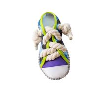 kesurpae Jouet interactif pour Chien favorisant Une Mastication Saine, Stimulant l'animal et nettoyant pour Les Dents. Idéal pour l'exercice en extérieur et l'entraînement à la Morsure.