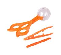 kesurpae Kit de Chasse pour aux Insectes pour Enfants, Comprenant Un Filet aspirateur et Une Pince. Ce kit de 3 pièces Permet pour aux Enfants d'explorer Le Monde sans craindre