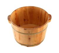 kesurpae La baignoire de trempage des pieds en bois offre un seau de bain pieds avec des attributs écologiques pour les amateurs spa.