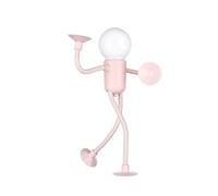 kesurpae Lampe de Sport déformée et Amusante, veilleuse de Forme Variable pour Chambre à Coucher, dortoir en PVC, Ventouse, Petite Mini veilleuse, Rose