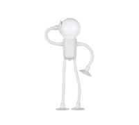 kesurpae Lampe de Sport déformée et Amusante, veilleuse de Forme Variable pour Chambre à Coucher, dortoir en PVC, Ventouse, Petite Mini veilleuse, Blanc