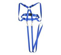 kesurpae Le harnais de course à sangle réglable permet des activités tout au long de l'année, y compris les jeux d'hiver et l'équitation, ce qui rend plus fort. Utilisation, Bleu, 39.5 cm à 63 cm