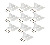 kesurpae Les protège-gouttières efficaces bloquent la neige et offrent une Pour bonne résistance Pour aux chocs, Pour assurant une durabilité à long terme. Pour Bonne, Clair, 100 mm