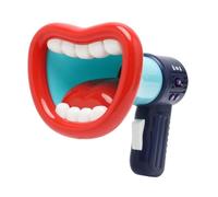 kesurpae Microphone Jouet Portable pour Enfants avec Plusieurs Boutons pour Changer Rapidement de Voix et s'amuser avec Ses Amis. Fonction mégaphone, Bleu, 16 x 11 x 13 cm