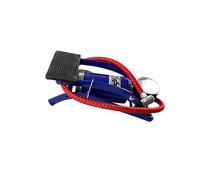 kesurpae Mini Pompe à air Portable pour vélo, Valve Presta, Pompe à Pied pour Ultra-légère et Robuste avec manomètre précis pour Le contrôle de la Pression des pneus.