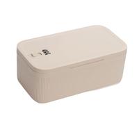 kesurpae Organiseur de téléphone/objets personnels polyvalent et fiable, au design moderne et élégant. Ce rangement de bureau pour collations offre, Beige, 23.9 x 13.1 x 9.6 cm