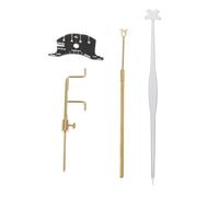 kesurpae Outils, pièces et accessoires pour violon : jauge pour âme, kit d'outils de référence pour violoncelle et alto, optimisé pour les débutants, chevalet, gabarit de