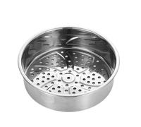 kesurpae Panier à Vapeur Robuste en Acier Inoxydable, Contact épais, sécurité Alimentaire, Support de Cuisson à Vapeur, 22.5 cm