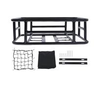 kesurpae Panier arrière facile à installer pour vélo électrique adulte, panier métallique pour transporter son animal de compagnie et transporter son chien en voyage.