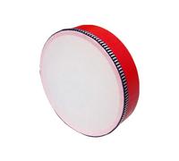 kesurpae Petit Tambourin à Main conçu pour l'éveil Musical des Tout-Petits et des Jeunes Enfants. Ce Tambourin est fabriqué en Bois. Petit Instrument de Musique à Main. , 8 Pouces