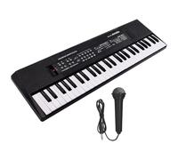 kesurpae Piano-Orgue électrique 61 Touches, Jouet éducatif Qui développe Le Sens du Rythme et la créativité Musicale des Enfants, et Qui possède de Nombreuses fonctionnalités, idéal comme Cadeau.