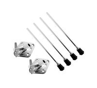 kesurpae Pieds de grosse caisse réglables : ces pieds offrent un soutien robuste et antidérapant pour une performance en toute sécurité. Accessoires de percussion : de