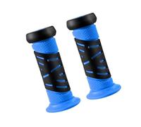 kesurpae Poignées de guidon de vélo haute flexibilité, souples, antidérapantes et résistantes en caoutchouc, adaptées Pour aux VTT, BMX, trottinettes, skateboards et autres, Bleu, 9.5 x 4 cm