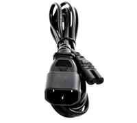 kesurpae Rallonge électrique IEC 320 C14 vers C7 10 A 250 V, câble d'alimentation isolé 2 x 75 mm², Certification CE 3C KC, sécurité PC, Ordinateur, PDU, UPS, éclairage DJ et scène, DMX.