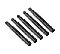 kesurpae Roulez en Toute grâce à l'extension de Valve Presta à Visser sur la Valve de Votre vélo. Jante Roue vélo, Pneu Presta, Noir, 50mm