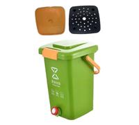 kesurpae Seau à Compost modulaire pour déchets ménagers, Facile à Nettoyer et remplacer grâce Son Filtre Facile remplacer et Nettoyer. Bac Compost d'intérieur, Vert, XL