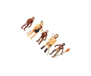 kesurpae Simulation d'évolution Humaine d'animaux en Plastique pour Tout-Petits, ressource d'apprentissage engageante, Aventure pour Enfants, fête d'anniversaire sur Le thème