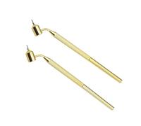 kesurpae Stylo à peinture fluide pour la réparation des rayures et outil de tracé fin biseauté pour le lettrage précis dans les œuvres d'art. Outil de tracé fin biseauté, 0.3 mm et 0.5 mm