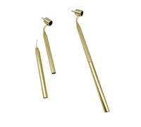 kesurpae Stylo à peinture fluide pour la réparation des rayures et outil de tracé fin biseauté pour le lettrage précis dans les œuvres d'art. Outil de tracé fin biseauté, 0.5 mm et 0.7 mm