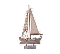 kesurpae Superbe Figurine de voilier en Bois, Objet de décoration Nautique pour la Maison Accessoire Photo. Artisanat d'art, voilier, Bateau Pirate, décoration méditerranéenne