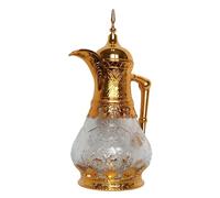 kesurpae Théière isotherme et élégante bouteille isotherme pour café et thé, dotée de fonctionnalités pratiques pour verser facilement l'eau chaude froide. Bouilloire pour, Or