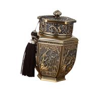 kesurpae Urne funéraire élégante en à Un Animal de Compagnie disparu, témoignant de l'amour et du Respect portés à Votre Cher Compagnon. Urne décorative pour Chien, Chat Animal Compagnie.