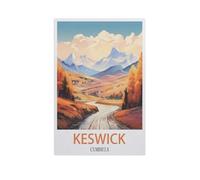 Keswick, Cumbria,1000 Pièces Puzzle en Papier Créatif Difficile Grand Puzzle Éducatif Anti-Stress Jouets pour Adultes Enfants Cadeau De Divertissement(38x26cm)-AI65