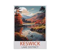 Keswick Lake District，Puzzle 1000 Pièces pour Adultes et Enfants, Jouet Éducatif pour Tout-Petits（50x70cm）-HA11