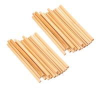 KESYOO 100 Pièces Recharge de Tubes à Abeilles en Tige Naturelle pour Hôtel à Insectes, Nid Solide et Léger, pour L'élevage D'abeilles en Milieu Éducatif ou Ferme