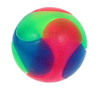 KESYOO Balle lumineuse pour petits chiens et chats 55 cm Boule élastique interactive lumière LED pour entraînement et jeu nocturne sûre et résistante pour animaux de compagnie