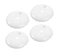 KESYOO Base rechargeable 4 pièces, sac de poids rond de 37 cm, support renforcé pour décoration de fêtes, mariages et anniversaires, accessoire résistant à l'extérieur