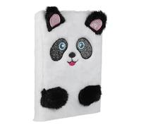 KESYOO Carnet de dessins animés Panda en peluche, carnet de notes pour étudiants, livre de poche Kawaii, carnet scolaire pour filles, journal créatif pour écrire et dessiner