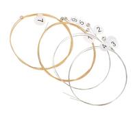 KESYOO Cordes à lyre en acier 7 pièces Kit de cordes de rechange résistantes, accessoires pratiques pour lyre, utilisation musicale professionnelle