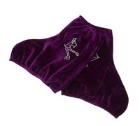 KESYOO Lot de 1 paire de housses élastiques pour patins à glace en polyester résistant à l'usure Violet Taille S