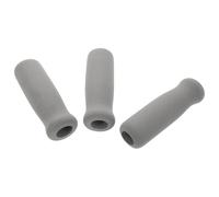 KESYOO Lot de 3 poignées en éponge antidérapantes pour bâton de ski pour enfants, rembourrage ergonomique de rechange gris, accessoire léger pour sports d'hiver et