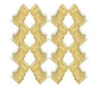 KESYOO Lot de 50 rouleaux de cire en bois pour allumer le feu, accessoires pour barbecue et camping en plein air