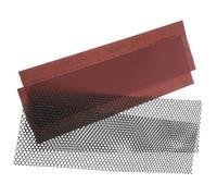 KESYOO Mini roue d'exercice en métal de 25 cm piste abrasive auto-nettoyante pour couper les ongles de petits animaux de compagnie, bande tondeuse texturée pour hamster, écureuil et lapin