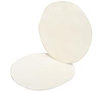 KESYOO Patch en cuir de chèvre naturel pour Djembé de 40 cm, remplacement de couverture pour tambours africains, accessoire pour amélioration du son et réduction des vibrations en percussion