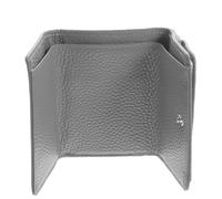 KESYOO Portefeuille Femme Mini Gris RFID, Porte-Cartes Fin Multifonctionnel Compartiments à Pièces et Poche Secrète, Paquet pour Femme Compact et Léger pour Usage Quotidien et Présent