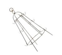 KESYOO Support Barbecue en Acier Inoxydable Petit Modèle avec Crochet, Étagère Suspendue pour Grillades Extérieure, Cintre Pratique pour Accessoires Barbecue, Cuisine en Plein Air