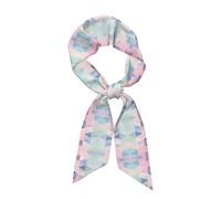KETAFOUND Rose Foulard Femmes 119X7.9 Cm, Motif Géométrique Foulards Pour Cheveux, Accessoires Sac À Main, Décorations De Chapeaux, Bracelets, Arts Visuels Écharpe Longue