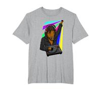 Ketamine DJ Techno Cheval Keta Rave Party T-Shirt, Homme Grandes Tailles, Gris Chiné, 2X Tall