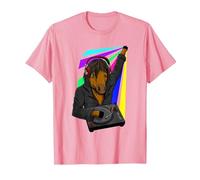 Ketamine DJ Techno Cheval Keta Rave Party T-Shirt, Homme, Rose, XL